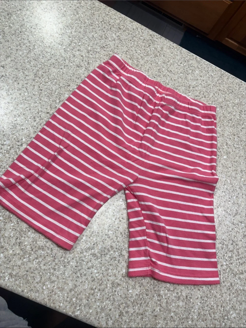 Carters size 14 shorts and short sleeve pajama set pink with shark